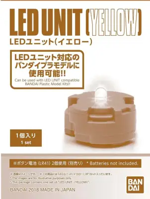 Maquette mg led unit yellow